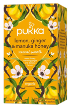 Lemon, Ginger and Manuka Honey - ko - Pukka te