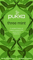 Three Mint - øko - Pukka te