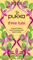 Three Tulsi tea - øko - Pukka te