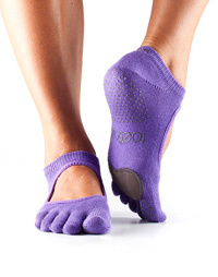 Toesox Fulltoe Pli Grip (Light Purple)