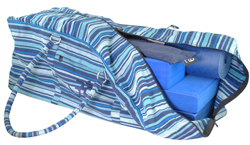Yoga Taske Blåstribet (Yoga Kit Bag)