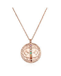 Satya Divine Alignment Rose Gold Necklace