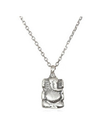 Satya Silver Ganesha Necklace - Your Own Way