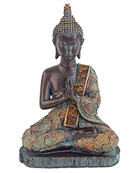 Bedende Buddha - 23cm (Bodhiblade)