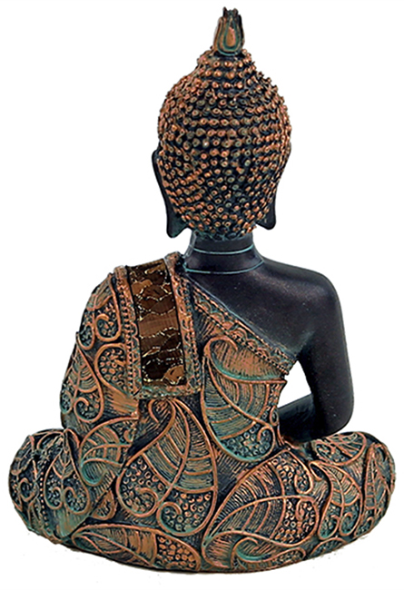Mediterende Buddha - 15cm