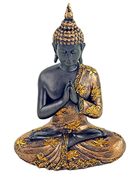 Bedende Buddha - 23cm (Lotus)