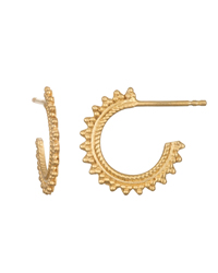 Satya Brilliant Luster Gold Hoop Earrings
