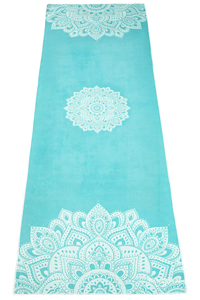 Hot Yoga Towel (Mandala Turquoise)