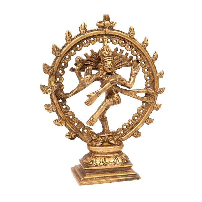 Shiva Nataraja - 14 cm (Messing)