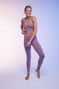 Onzie Eco Luxe Legging (Dusty Lilac)
