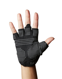 Tavi Half Finger Grip Glove (Ebony)