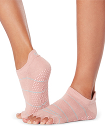 Toesox Half toe Low Rise Grip (Champagne)