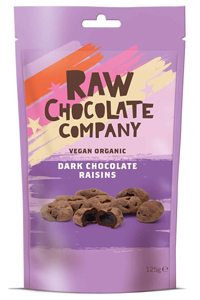 Raisins Raw Chocolate 125g
