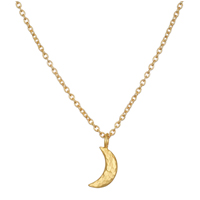 Satya Bestow Light Crescent Moon Necklace