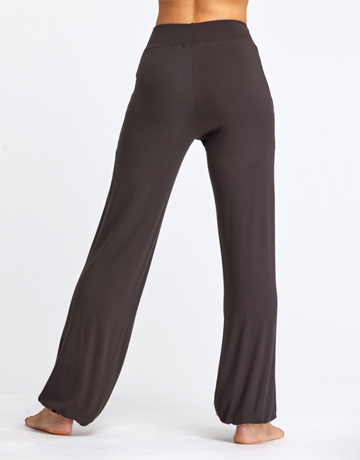 TempsDanse Bari Bamboo Half-Wide Pants (Carbon)