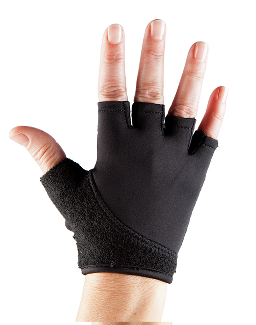 partikel stå på række plus ToeSox Grip gloves (Black)