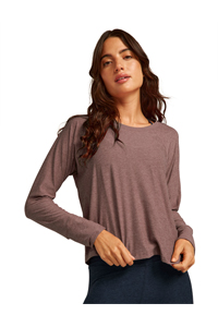 Beyond Yoga Featherweight Daydreamer Pullover (Rose Brush Heather)