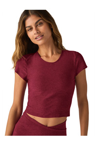 Beyond Yoga Featherweight Let Go Twist Back (Bordeaux Heather)