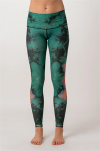 Teeki Legging (Eagle Feather Green)