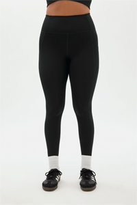 Girlfriend Collective Compressive High-Rise Legging Long (Black)