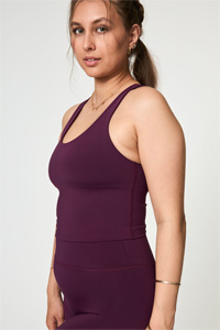 Girlfriend Collective Luxe Scoop Tank (Lenten Rose)