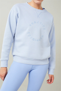 Mandala Practice Happiness Sweater (Sky Blue)