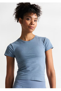 Run & Relax Bandha Tee (Stone Blue)