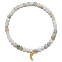 Satya Guided by Hope White Opal Gemstone Bracelet