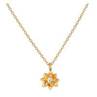 Satya Soul Renew Gold Lotus Necklace
