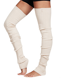 Tavi Legwarmers Thigh High (Oat)