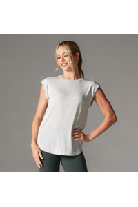 Tavi Cap Sleeve Muscle Tee (Ash)