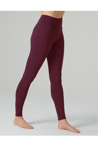 TempsDanse Atma High-Waisted Leggings (Bordeaux)