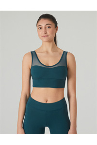 TempsDanse Denisa Crop Top (Pavone)