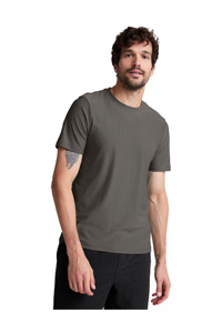 Beyond Yoga Always Beyond Crew Tee (True Gray Heather)