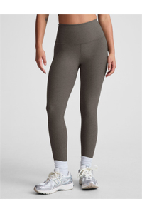 Beyond Yoga Spacedye High Waisted Midi Legging (True Gray Heather)