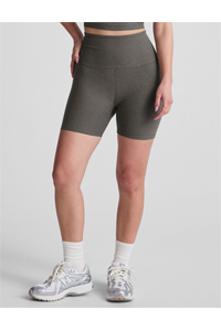 Beyond Yoga Spacedye Keep Pace Short (True Gray Heather)
