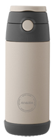 AYA&IDA Kids Straw Bottle - 350ML (Cream Beige)