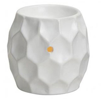 Duftlampe - kube hvid
