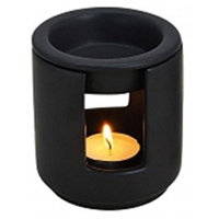 Lille duftlampe Sort