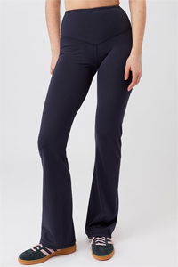 Mandala Flared Sports Pants (Night Sky)