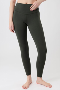 Mandala On Point Legging (Dark Olive)