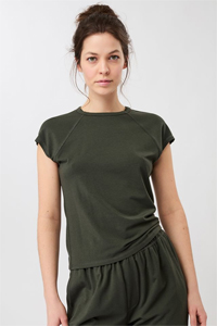 Mandala Slim Fit T-Shirt (Dark Olive)
