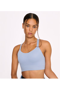 Organic Basics Active Cross Back Bra (Misty Blue)