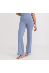 Organic Basics Active Flare Leggings (Misty Blue)