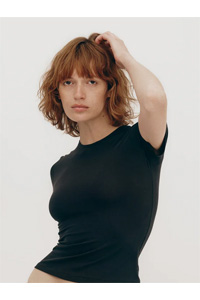 Organic Basics Flex Tee (Black)