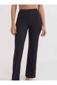 Organic Basics Active Flare Leggings (Black)
