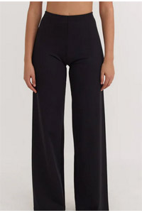Organic Basics Core Straight Leg Pants (Black)