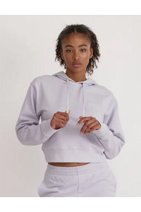 Organic Basics Weekend Boxy Hoodie (Soft Lilac)