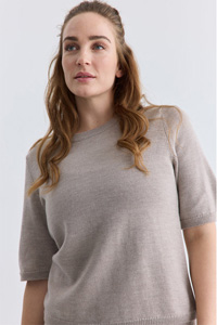 Rethinkit Wool Short Sleeve (Warm Sand Melange)