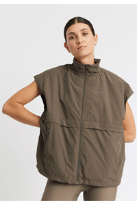 Rethinkit Track Vest Castile (Dark Brown)